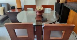 Stylish condo near pool and beach.