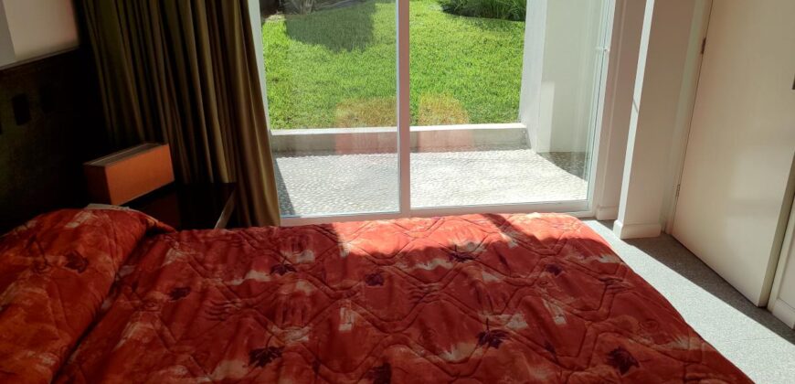 Stylish condo near pool and beach.