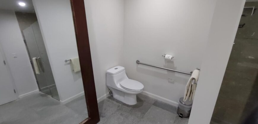 Stylish condo near pool and beach.