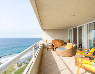 Calafia Oceanfront Condo – Panoramic Views and Balcony